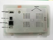 OEM Industrial Panel White Color Embedded Wall Mount 7 Inch Android Play Store POE Power Touchscreen