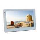 Customized LED Light Room Booking Display 7 Inch Android POE Capacitive Touchscreen With Wall Mount Bracket