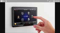 7 Inch Wall Mount Control Android Touch Panel Customize POE RS232 RS485 Relay Option