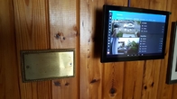 POE Powered Wall Mount Android OS Rooted Integrated LED Light Controller 10 Inch IPS Touch Screen