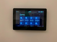 Android Rooted Wall Installed 7 Inch HMI Control Touch Panel Support Ethernet POE DC In Power