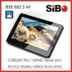 Wall Embedded 7 Inch Automation Application Touch Panel With Ethernet POE RS232