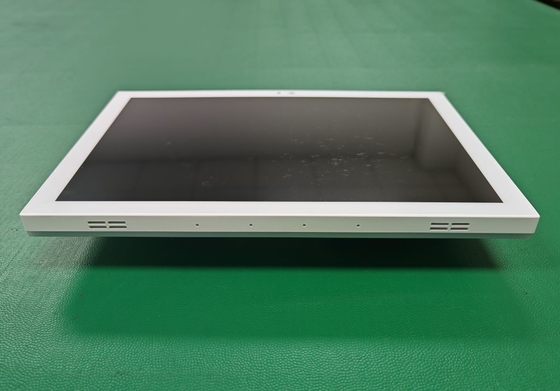 New White Color 10 inch Android POE Tablet Control Touch Panel with Wall Mount,LED light,Relay,RS232,RS485
