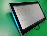 Customized wall mount 10.1 inch Android tablet pc with RJ45 POE Powering LED light for meeting room booking