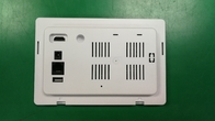 7 Inch White Color Recess Wall LED Light Indicator Control Panel PC Android POE RJ45 Ethernet Powering Tablet