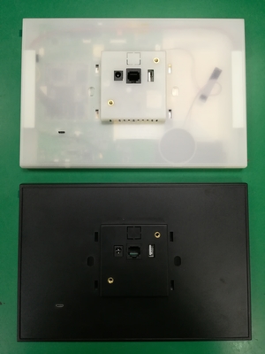 Customized NFC Mifare IC Card 10.1 inch wall mounting android rooted tablet with PoE WiFi Ethernet USB