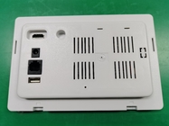 White Black Color In Wall Flush Android POE Touch Panel 7 Inch Screen Ethernet POE Powering
