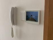 White Color Integrated Android Rooted Touch Displays 7 Inch POE Wall Mount Bracket