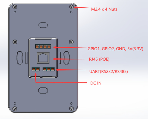 China Manufacturer Android OS Customized Intercom Doorbell VESA Mount Android PoE Tablet