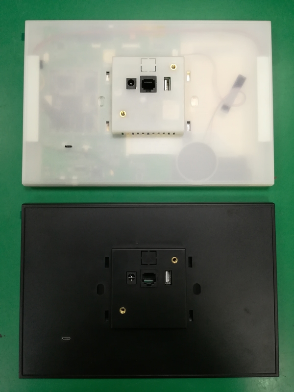Customized NFC Mifare IC Card 10.1 inch wall mounting android rooted tablet with PoE WiFi Ethernet USB