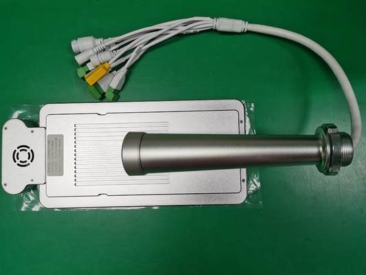 Shopping Center 8 Inch Aluminum Temperature Testing Android Panel PC With Standing Pedestal